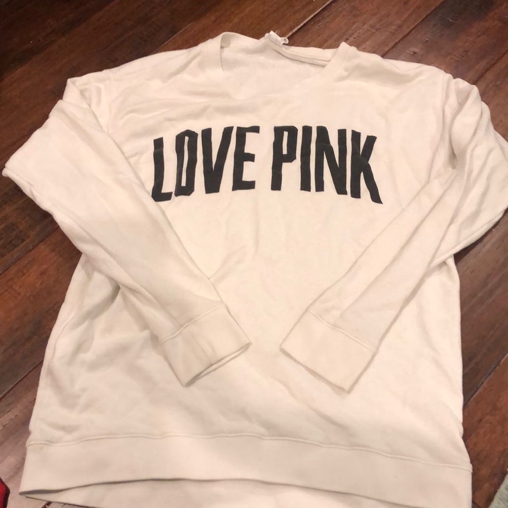 PINK crewneck pullover